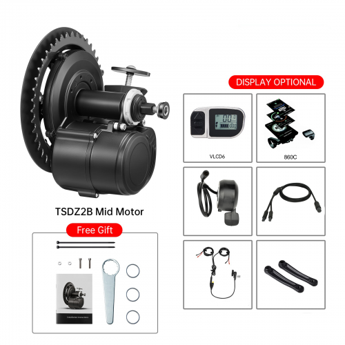 Tongsheng TSDZ2B 36V 250W torque mid-drive kit - Image 2
