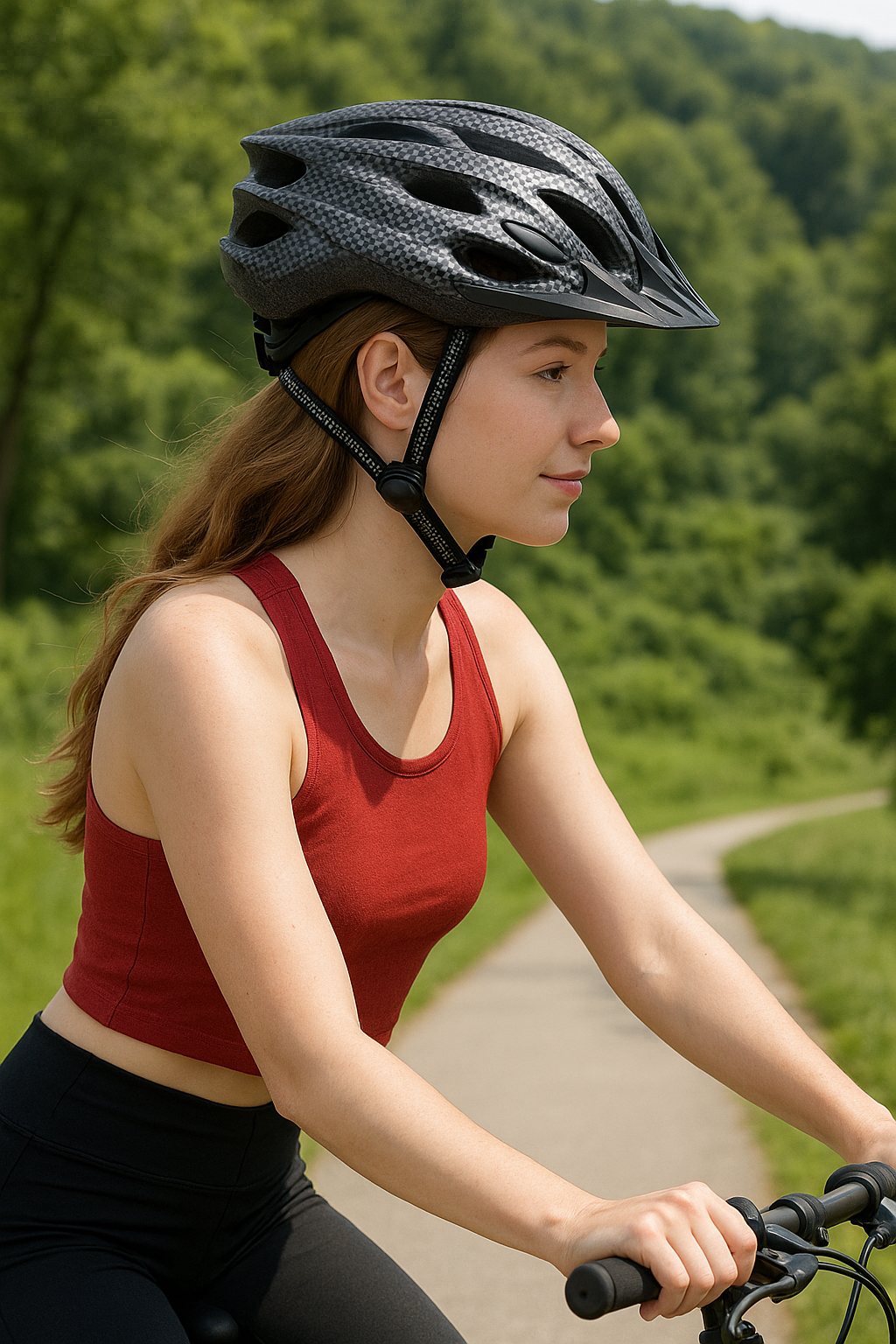 RaMokey Adult MTB/road helmet 18 vents 58–62cm - Image 4