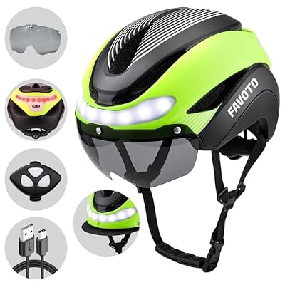 Favoto MTB helmet with visor CE & CPSC - Image 3