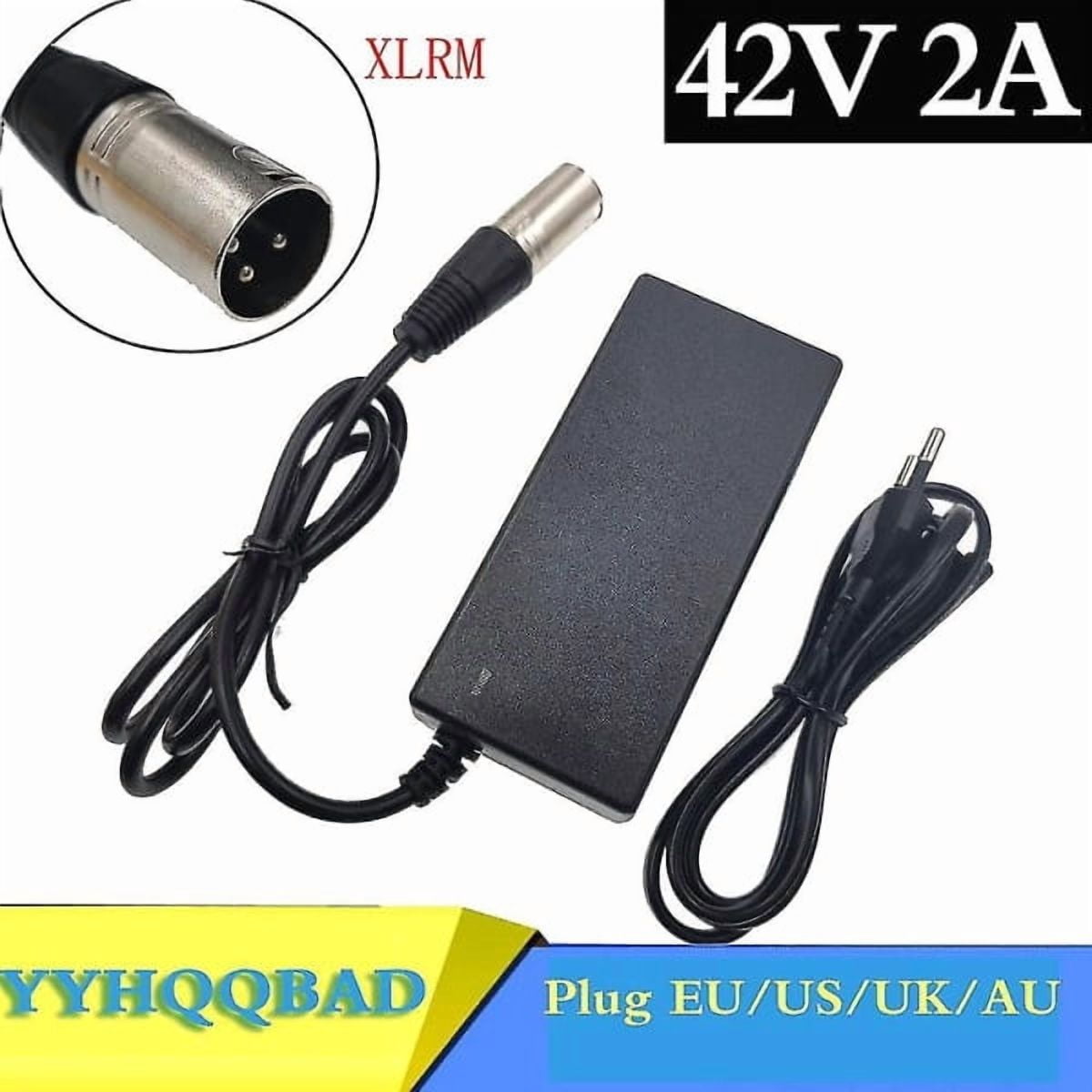 Generic 42V 2A charger for 36V e-bike (XLR / DC) - Image 2