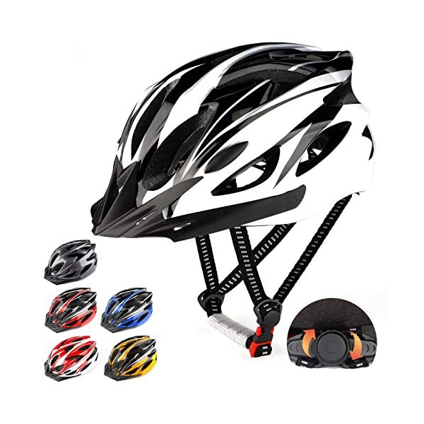 RaMokey Adult MTB/road helmet 18 vents 58–62cm - Image 2