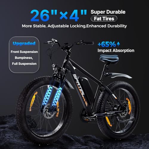 Other Amazon brands SPATIAL 26" Fat Tyre 80Nm - Image 2