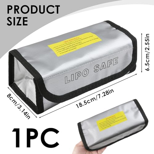 LOKITH Fireproof LiPo bag XL for e-bike battery - Image 4