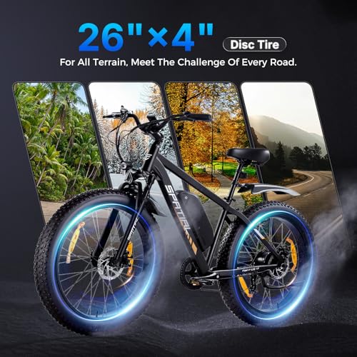Other Amazon brands SPATIAL 26" Fat Tyre 80Nm - Image 4