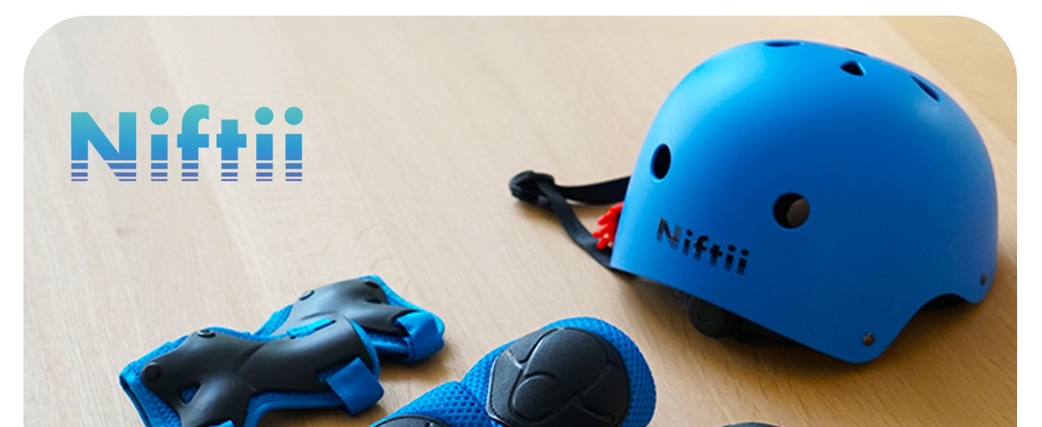 Niftii Kids helmet + pads set ages 3–15 - Image 2