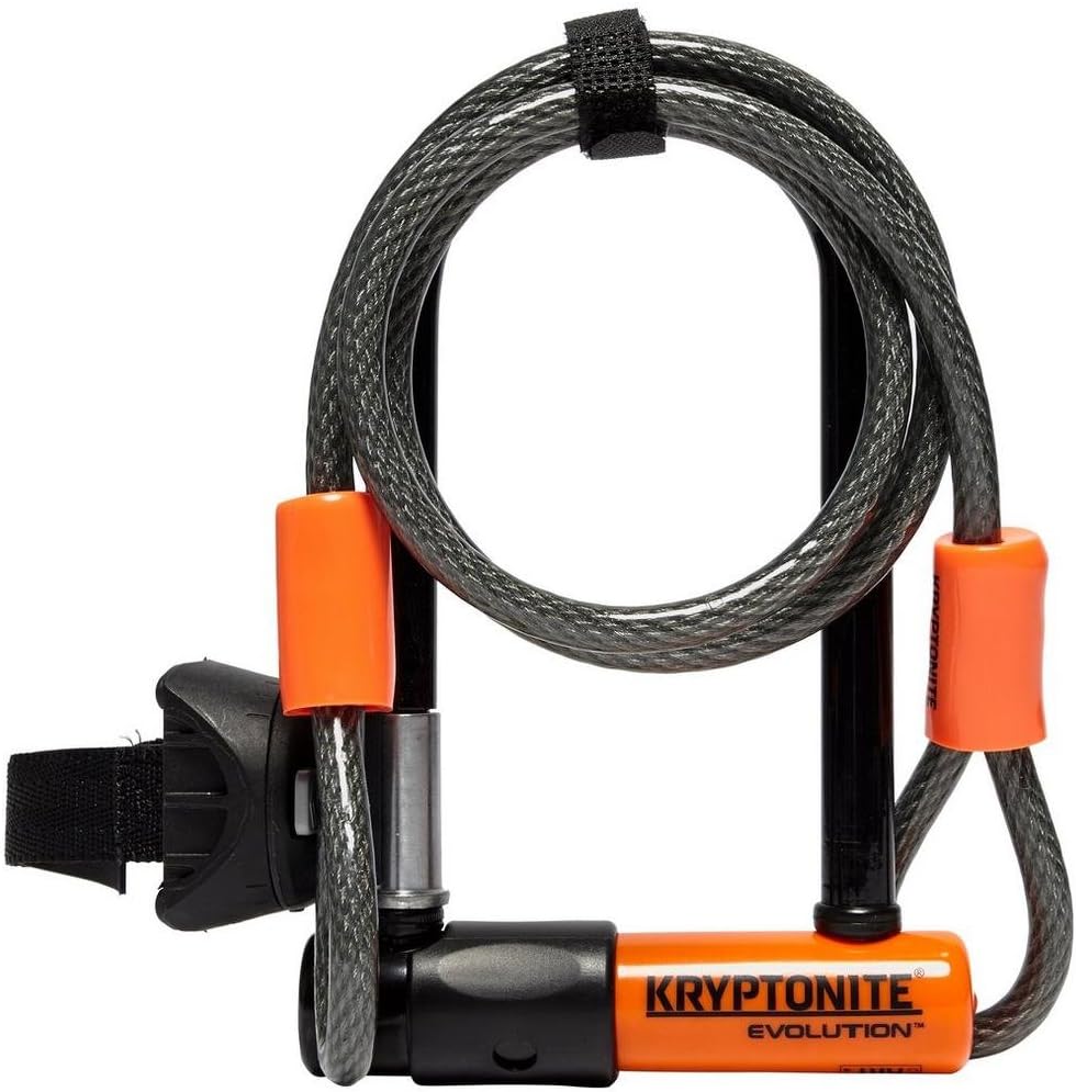 Kryptonite Evolution Mini-7 U-lock + 4' cable