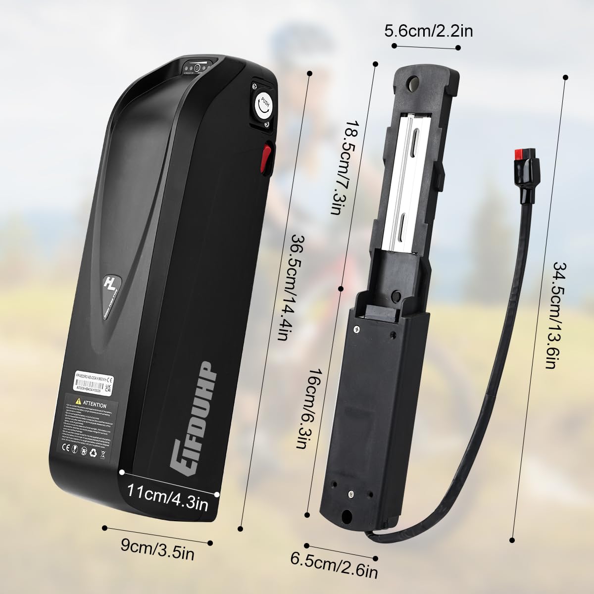 SDTYYP / Hailong Hailong 36V/48V 13–18Ah + charger - Image 2