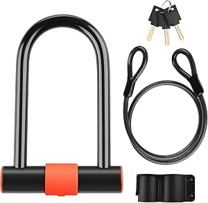 BYKING D-lock + 1.2m cable + 3 keys - Image 2