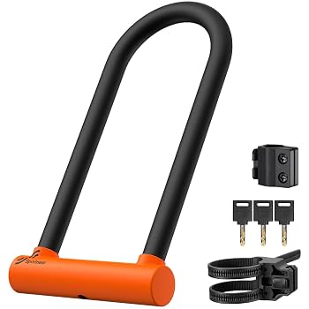 Sportneer 18mm keyless combo U-lock + 5ft cable - Image 2