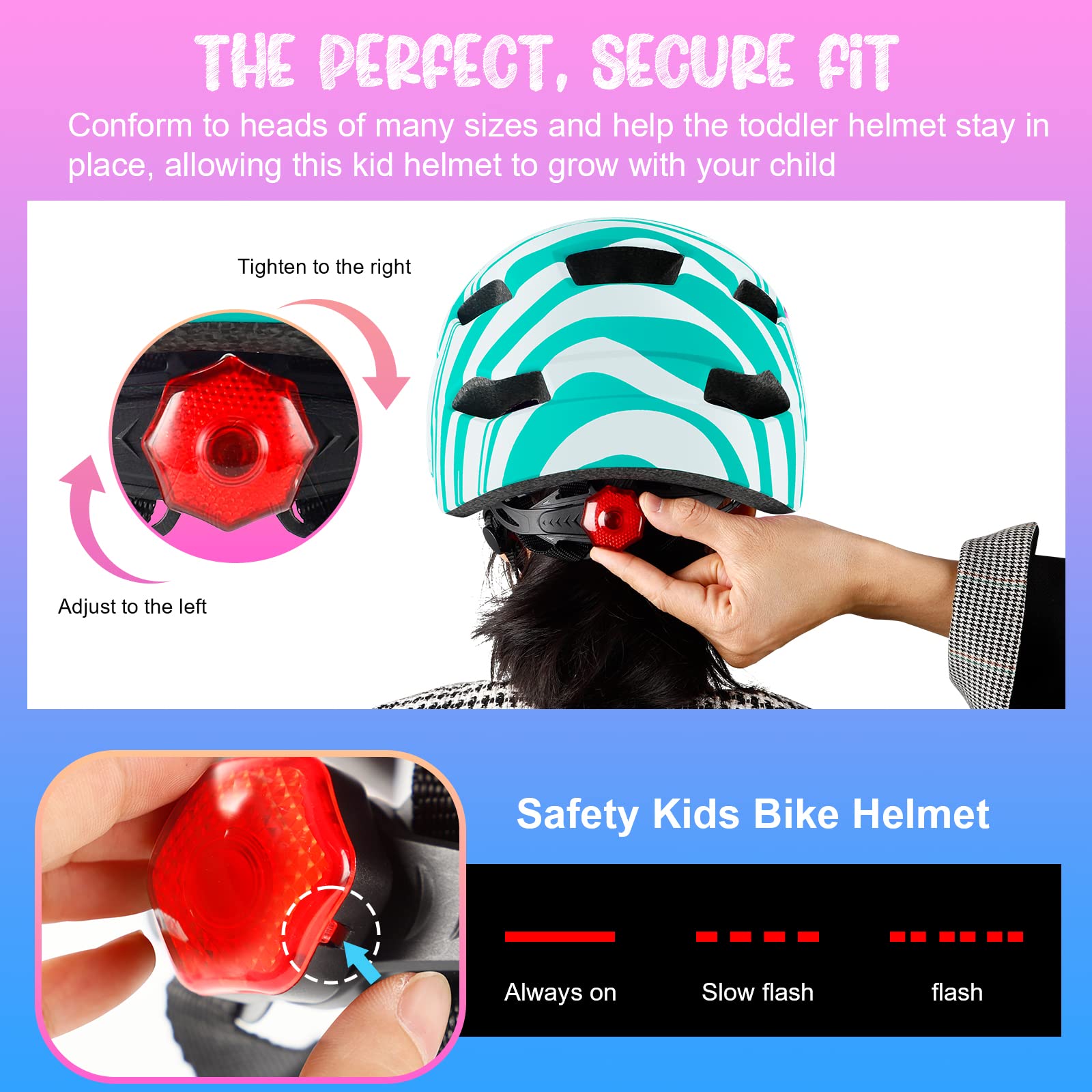 Lyefancy Kids helmet ages 3–14 50–59cm - Image 4
