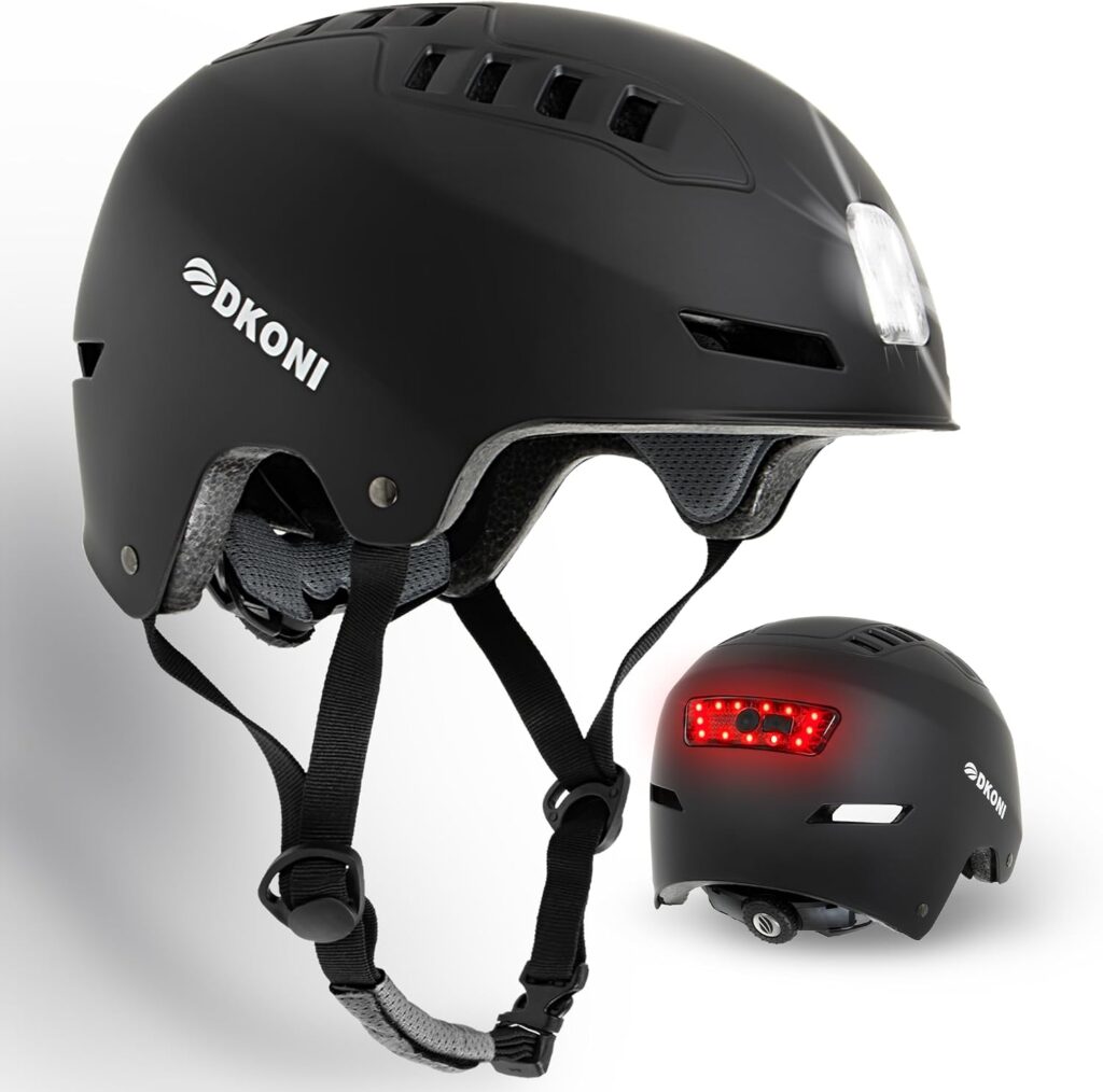 Zamufo Adult helmet + LED 56–60cm