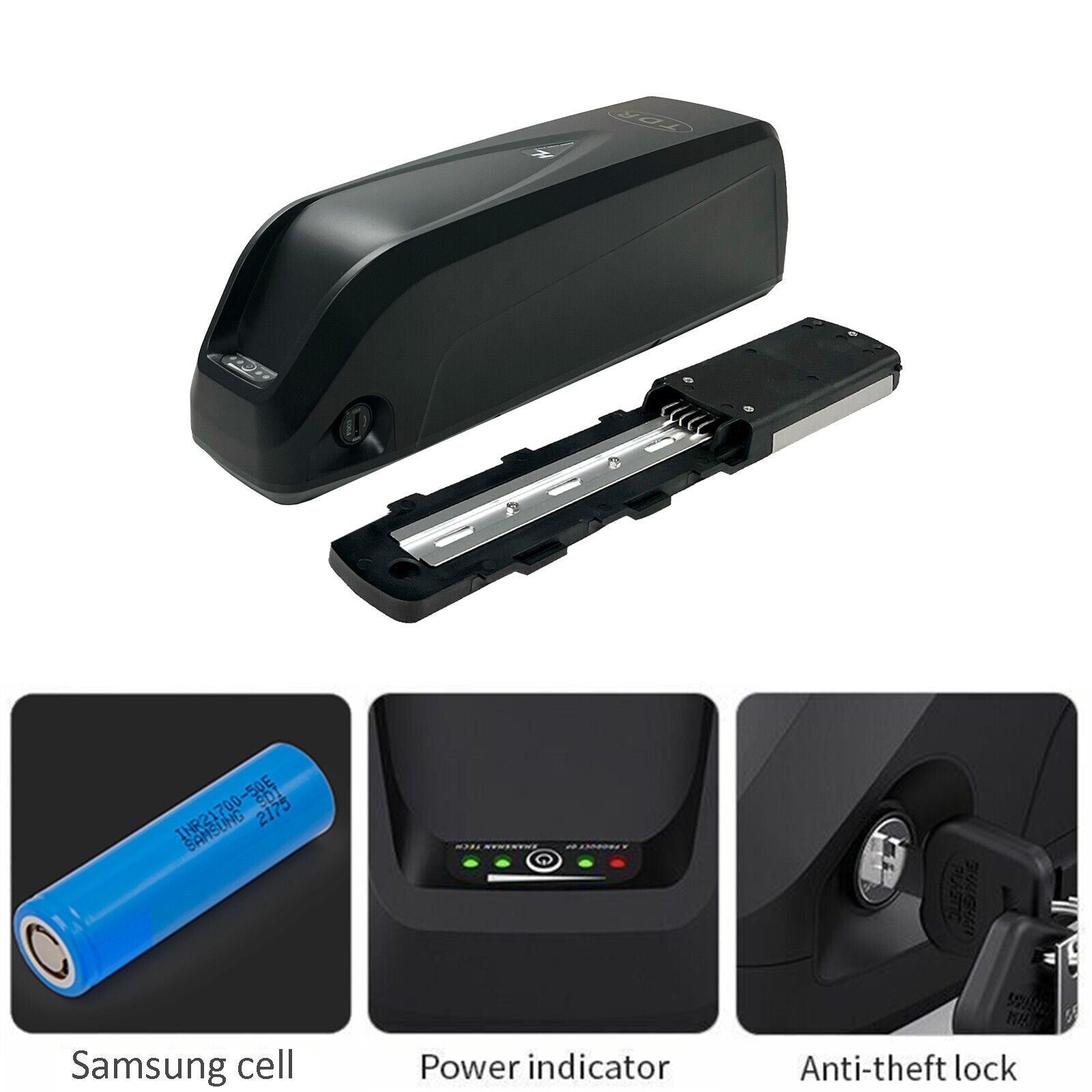 R TEAM 48V 20Ah e-bike battery + 3A charger (Samsung cells) - Image 4