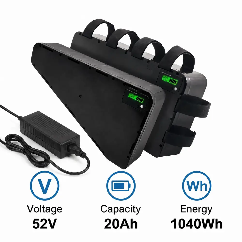 Generic 52V 20Ah triangle + LG cells + fast charger (UK) - Image 2