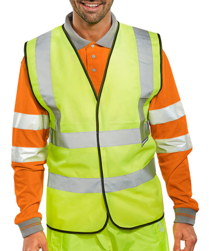 Generic E-bike high-vis jacket / vest EN ISO 20471